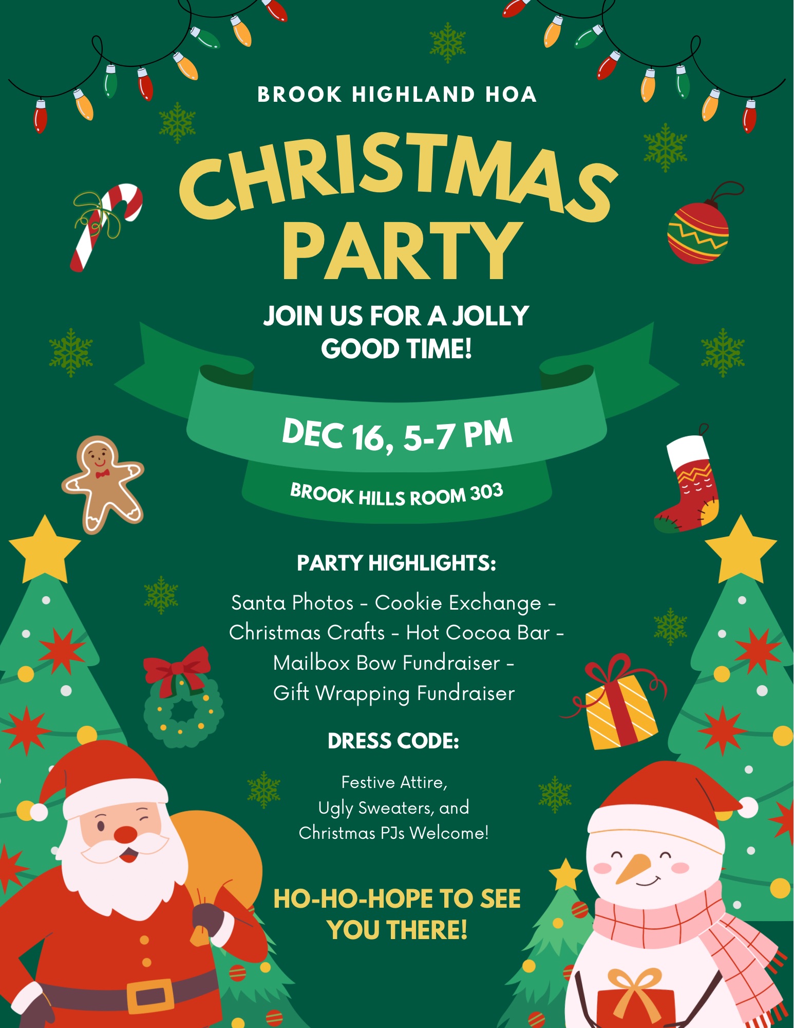 Brook Highland Christmas Party – Brook Highland